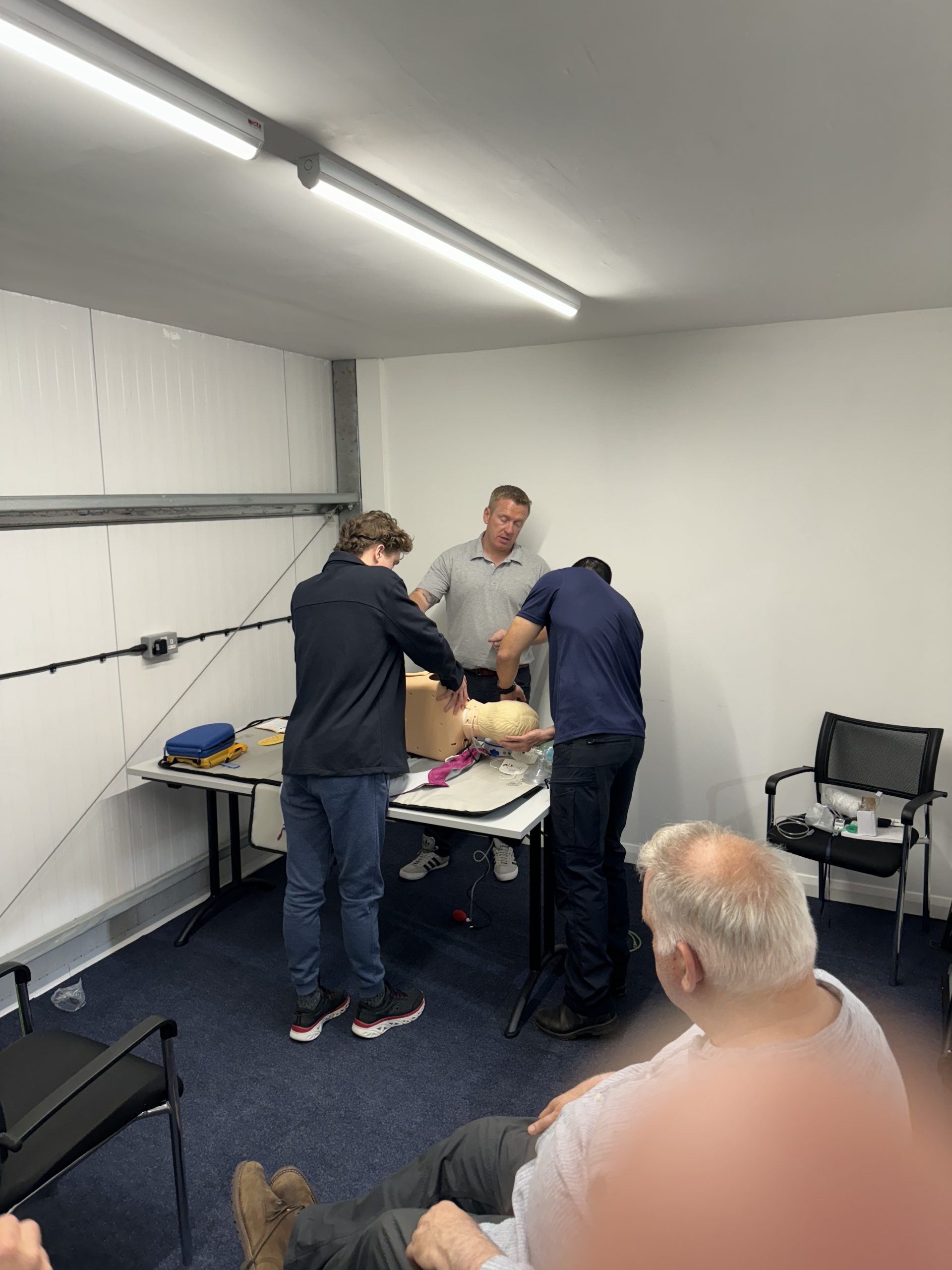 CRM and Medical Training at Sentinel House